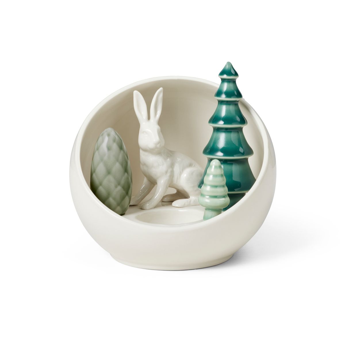 Winter Stories Hare Votive Ball